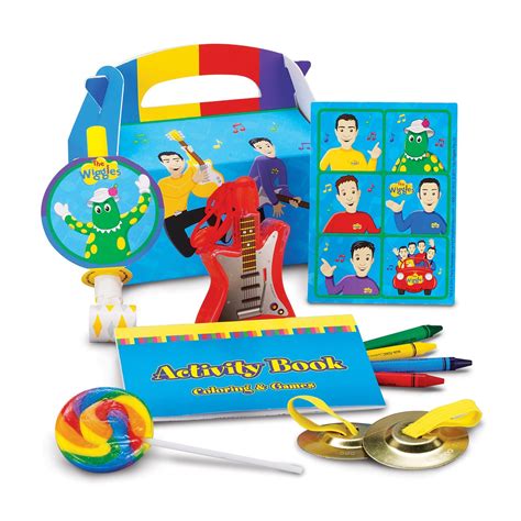 The Wiggles Party Favor Box Wiggles Party Wiggles Party Supplies