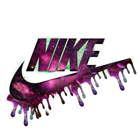 Galaxy Nike Logo Wallpaper