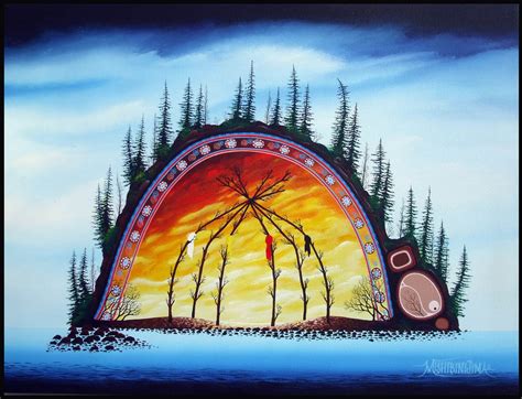 Norval Morrisseau Blog Anishnaabe Art Meaning And Knowledge