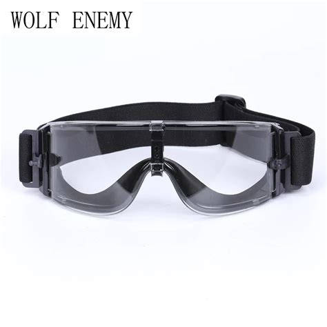 sporting goods tactical military x800 goggles glasses eyes protecting for fast mich helmet hunting