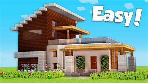 10 small house ideas for your world! Minecraft how to build a small modern house tutorial 9