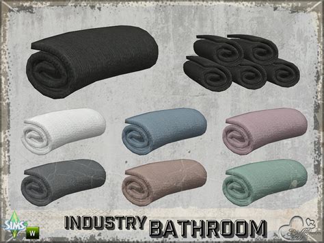 The Sims Resource Bathroom Industry Vanity Towel Roll Single