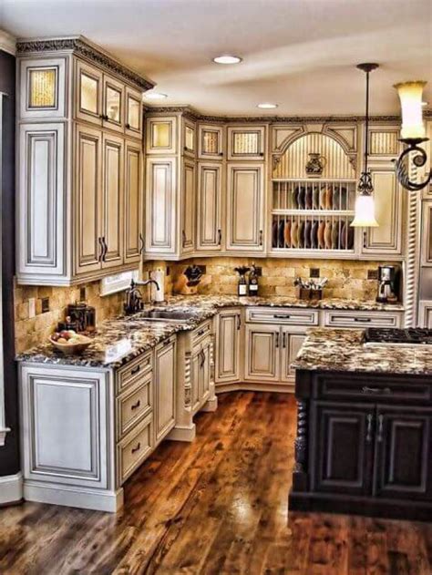 23 Wonderful Antique White Kitchen Cabinet Home Decoration And