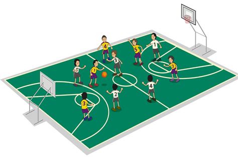 The Different Layouts And Measurements Of A Basketball Court