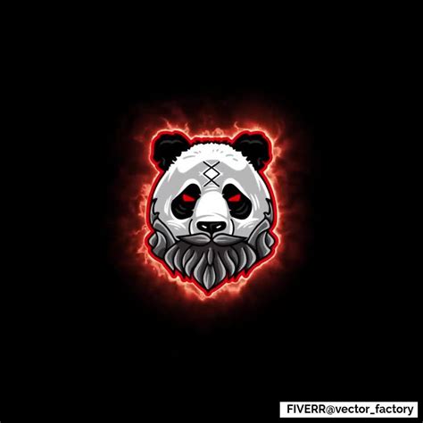 Panda Gaming Mascot Esports Logo Animation In 2020 Team Logo Design