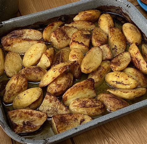 My Cypriot Roast Potatoes At Annas Kitchen Table
