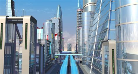 Future City Hd Obj