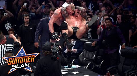 Randy Orton Vs Brock Lesnar Summerslam 2016 Exklusiv Auf Wwe Network