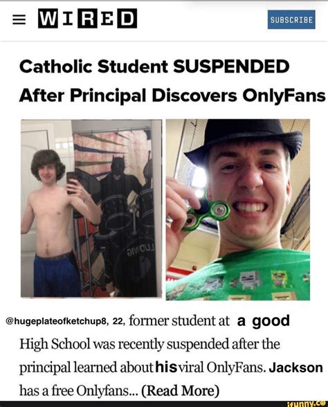 Catholic Student Suspended After Principal Discovers Onlyfans