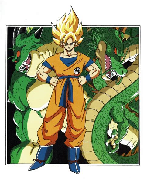 Toriyama Akira Porunga Shenron Dragon Ball Son Goku Dragon Ball Dragonball Z Cleaned