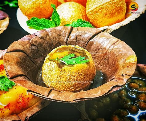 Sweet Spicy Tasty Pani Puri The Famous Street Side Delicacy