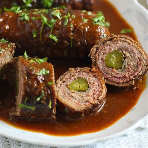 Beef Roulades Recipe German Main Dishes