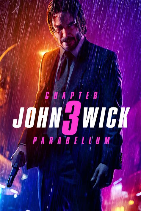 Keanu Reeves John Wick 3 Poster Bapetc