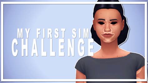 My First Sim Challenge Sims 4 Create A Sim 1 Youtube