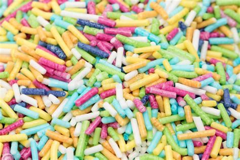 Colorful Sugar Sprinkles Stock Image Image Of Confetti 98668019