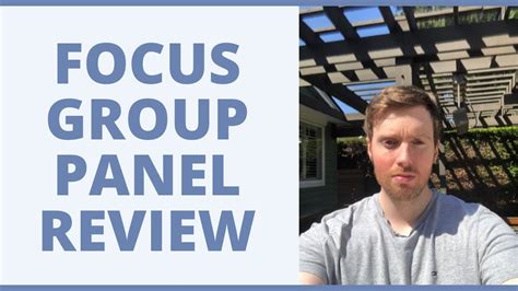 Focus Group Panel Review How Much Can You Really Earn On Here Youtube