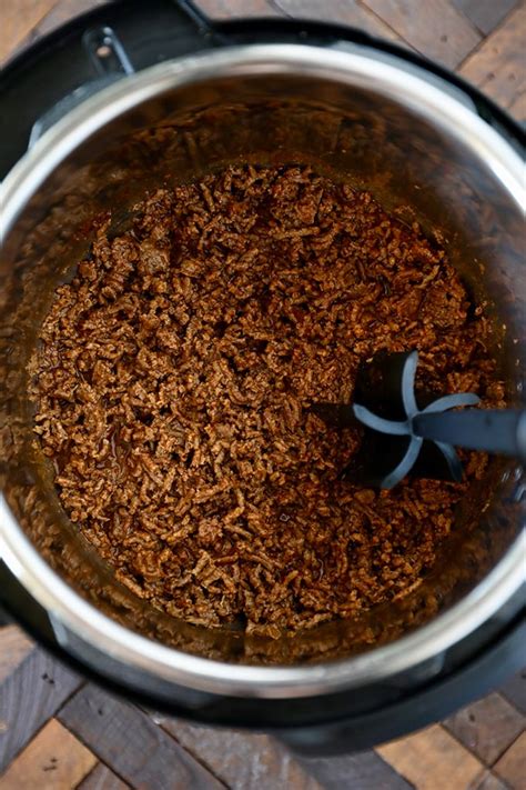 It's defrosting in the instant pot right now. Instant Pot Ground Beef Taco Meat from Frozen | Recipe | Ground beef tacos, Ground chicken ...