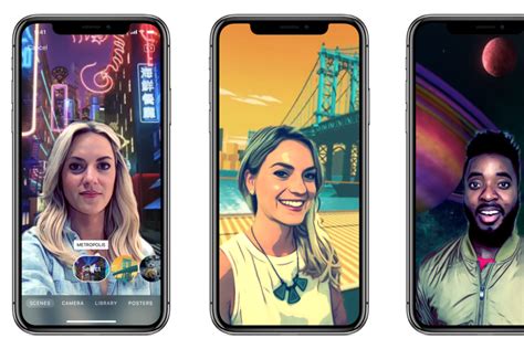 Apple Clips Update Uses Iphone Xs Truedepth Sensors For 360 Degree