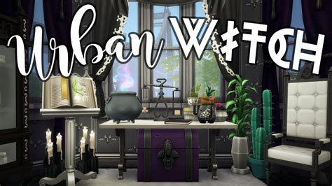 Urban Witch Apartment Sims 4 Speed Build Penappleyt Sims 4 Sims