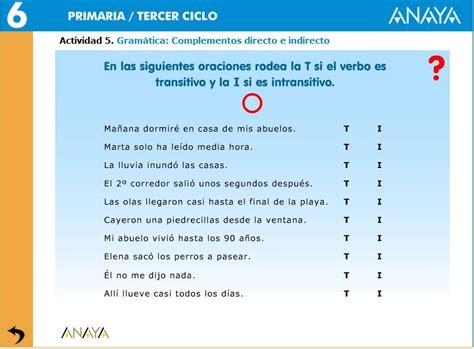 El Complemento Directo E Indirecto Apuntes De Lengua Complemento Directo E Indirecto Gram Tica