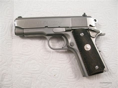 Colt Officers Acp 45 Acp Stainless Steel Mk I For Sale