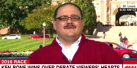 ken bone is the only honest man in this election