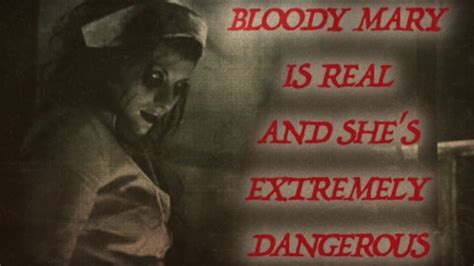 Bloody Mary Is Real And Shes Extremely Dangerous Creepypasta Youtube