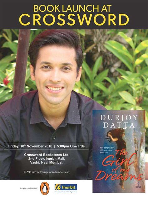 Book Launch Of The Girl Of My Dreams By Durjoy Datta At Crossword Bookstores Inorbit Mall