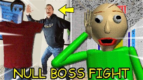 Secret Null Boss Fight Endings Baldis Basics Classic Remastered