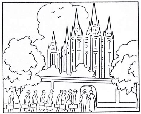 Free Printable Lds Temple Coloring Pages Printable Templates