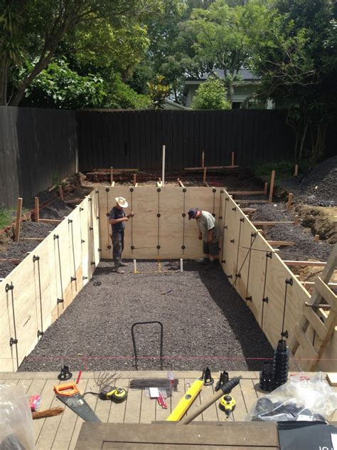 general construction concrete swimming pool photo gallery auckland