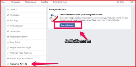 How To Link Instagram Account To Different Facebook Page