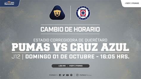 Maybe you would like to learn more about one of these? Partido Pumas vs. Cruz Azul cambia de horario
