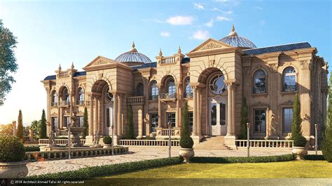 Pakistan Palace On Behance Dream House Exterior Classic House Design