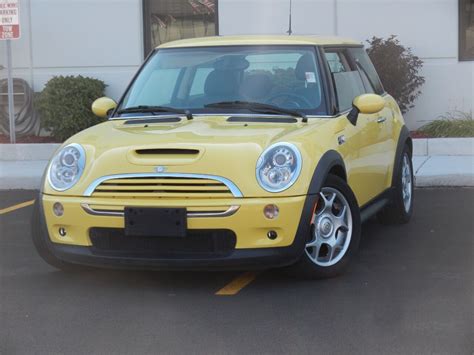 2005 Mini Cooper S 2dr Supercharged Hatchback 61692 Miles Yellow