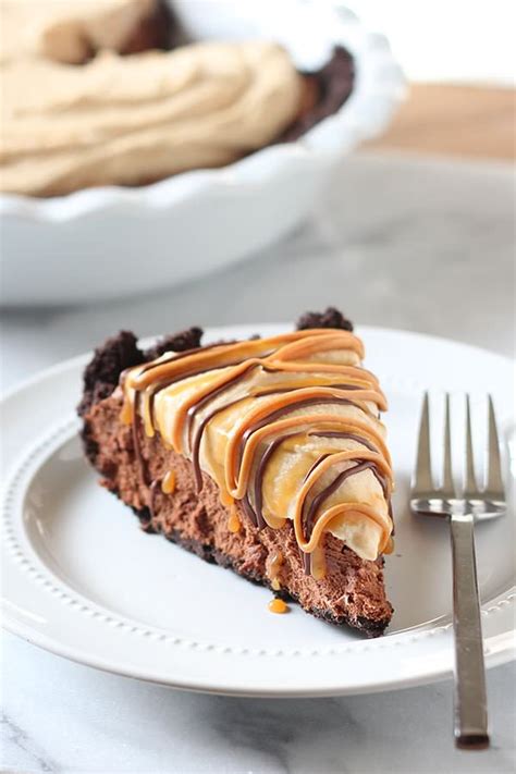 How to make chocolate peanut butter pie. Chocolate Peanut Butter Caramel Mousse Pie ⋆ Food Curation