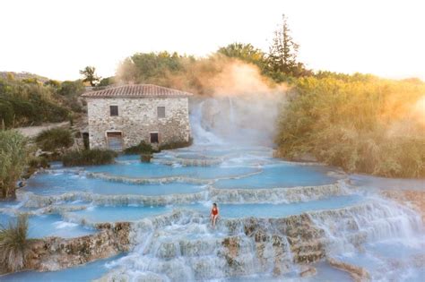 Terme Di Saturnia Hot Springs In Tuscany Los Adventuros