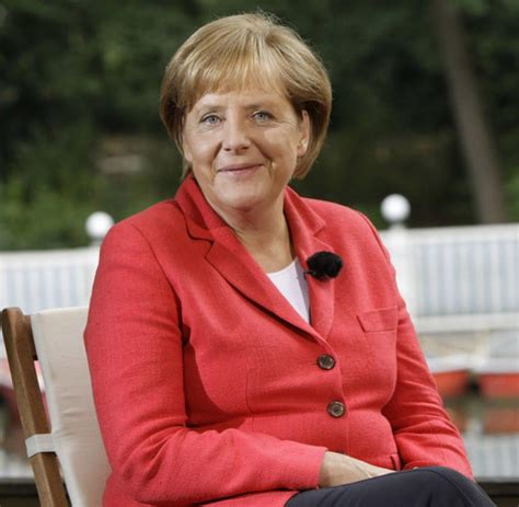 Wahlkampf Angela Merkel Die Politische Buddhistin Welt