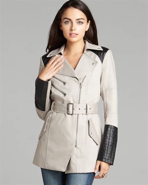 Guess Coat Quilted Trench Bloomingdales
