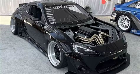 Check Out This Insane Ls3 Stuffed Toyota 86 From Sema 2022