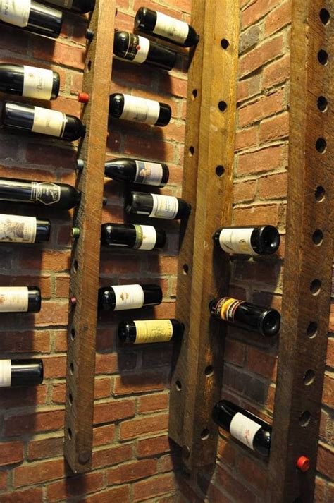 Diy Wall Mounted Wine Rack Ideas Space Saving Wine Cellar Storage