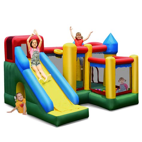 Costway Mighty Inflatable Bounce House Castle Jumper Moonwalk Bouncer
