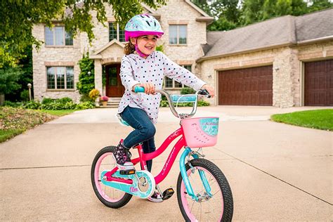 Schwinn Elm Girls Bike For Toddlers And Kids 18 Inch Wheels Pink