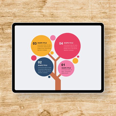 Tree Bubble Powerpoint Templates Powerpoint Free