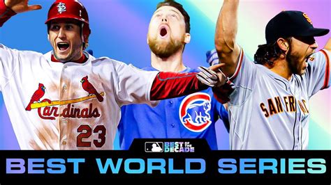 Best World Series Of The 2010s Best Of The Decade Youtube