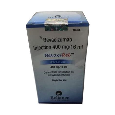 Bevacirel 400mg 16ml Bevacizumab Injection Reliance Prescription At
