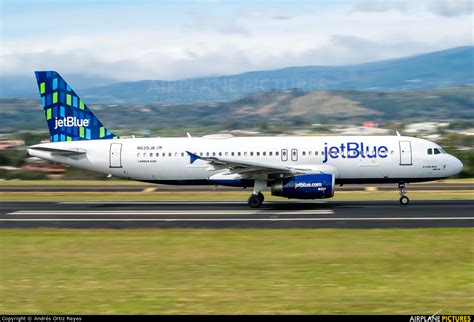 N639jb Jetblue Airways Airbus A320 At San Jose Juan Santamaría Intl