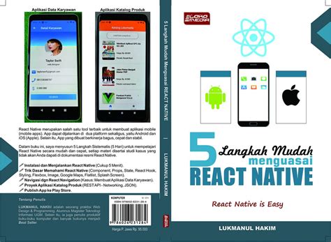 Buku Pemrograman 5 Langkah Mudah Menguasai React Native Rosihan