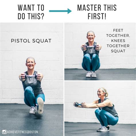 Want To Do A Pistol Squat Pistols Are An Advanced Single Leg Exercise