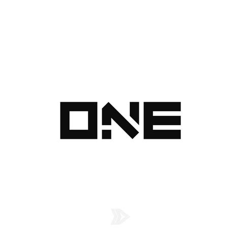 One — — — — — — — — — One Number Logo Logos Brand Branding Icon